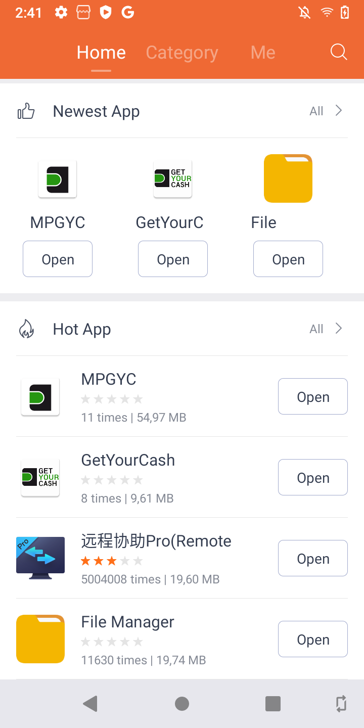 Schermata che fa vedere che una volta installate le app, le icone saranno visibili sull&rsquo;APP Store.