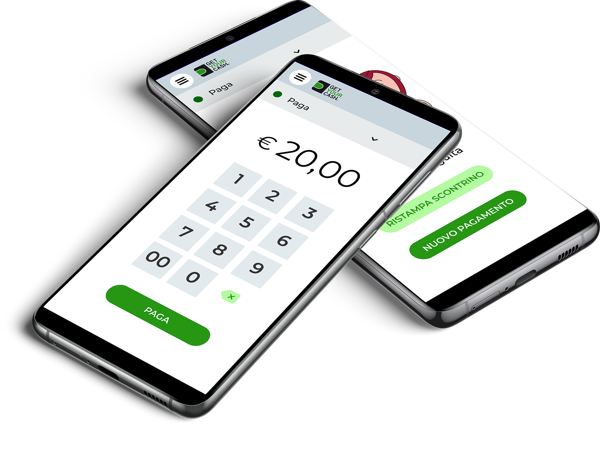 GetYourCash SoftPos cellulare